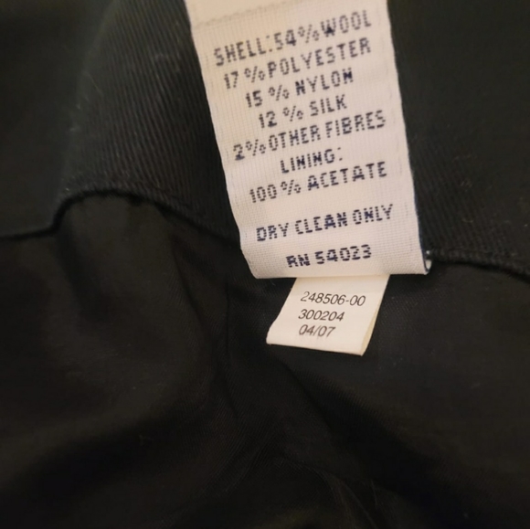 Gap Skirt Womens Size 4 Brown Trumpet Flare Wool Silk Blend - Picture 5 of 6